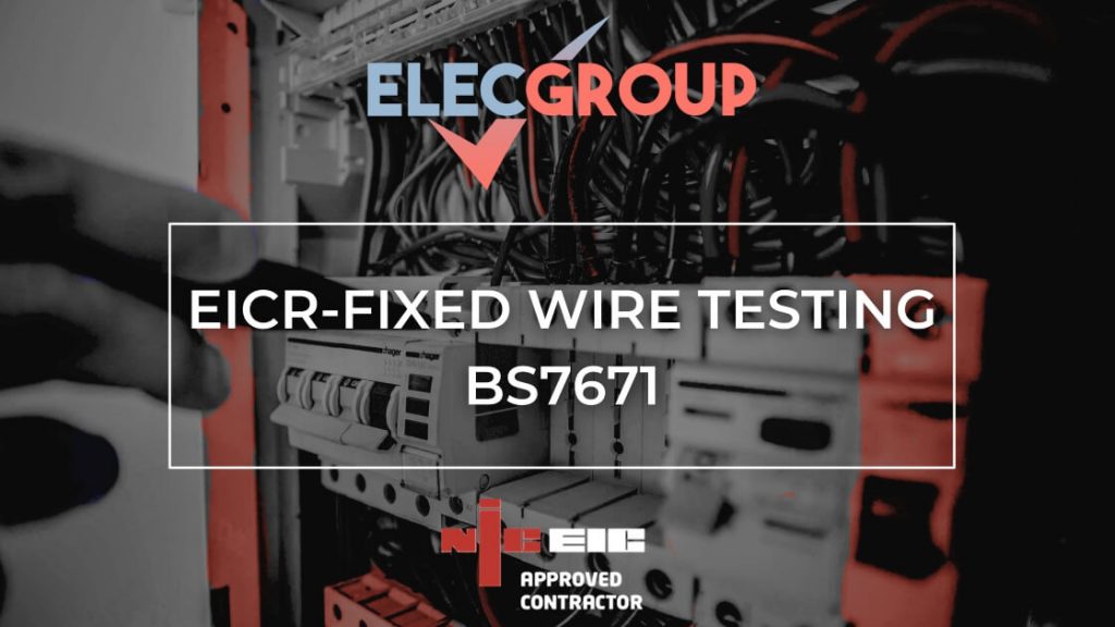 eicr fixed wire testing